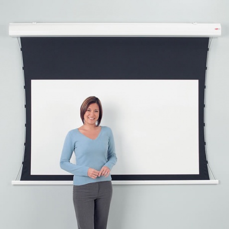 Metroplan Eyeline  Wave Tab Tension Ripple Free Electric Projection Screen